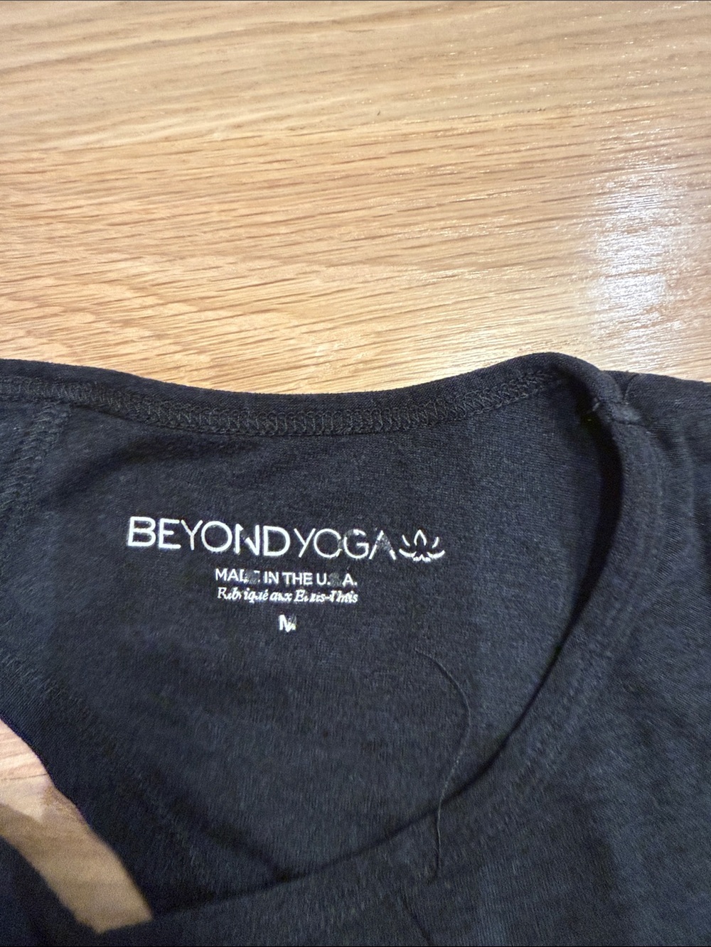 Beyond Yoga Black Keyhole Racerback Tank - Picture 2 of 5
